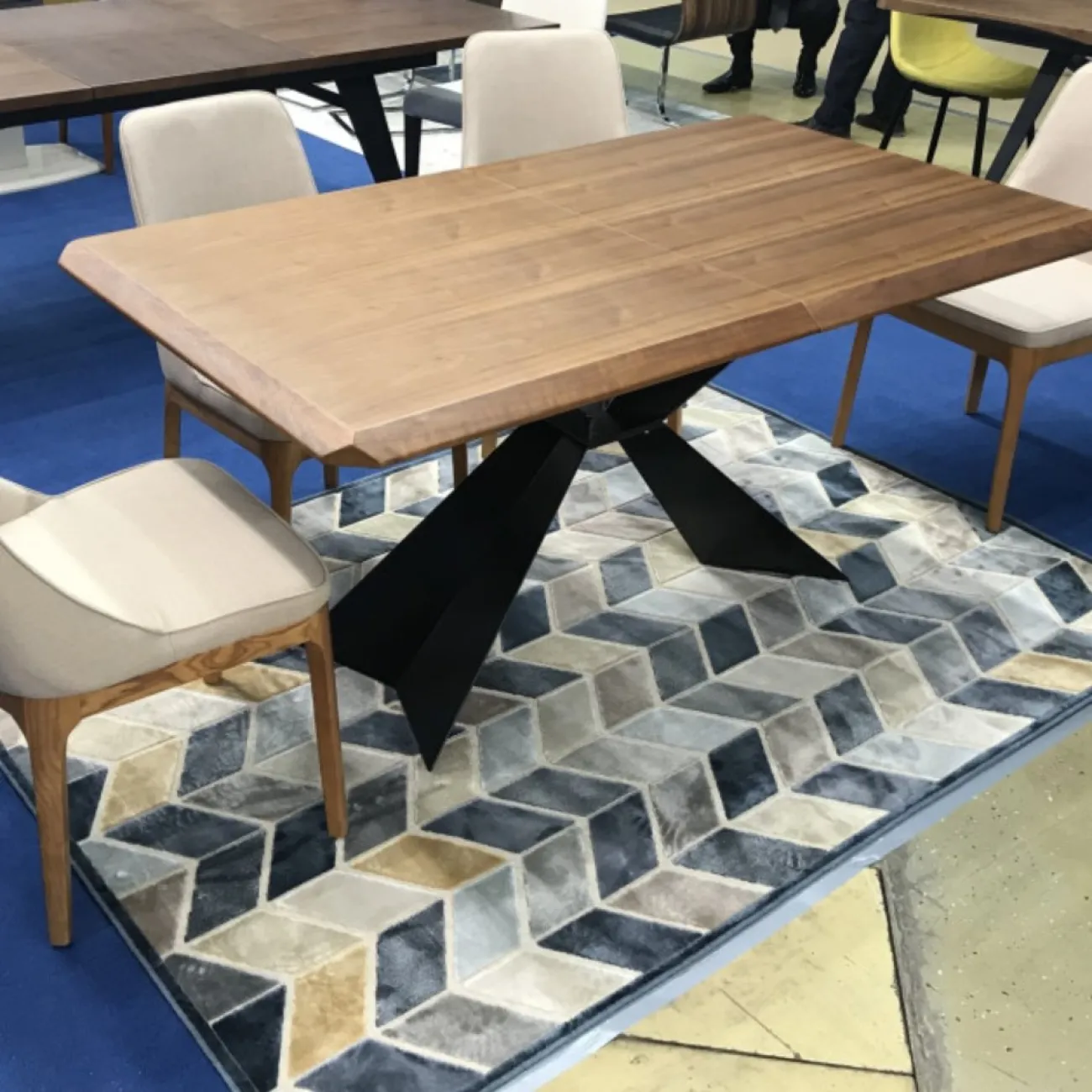 Ковер VINTAGE HERA BLUE (160*230) ESF 