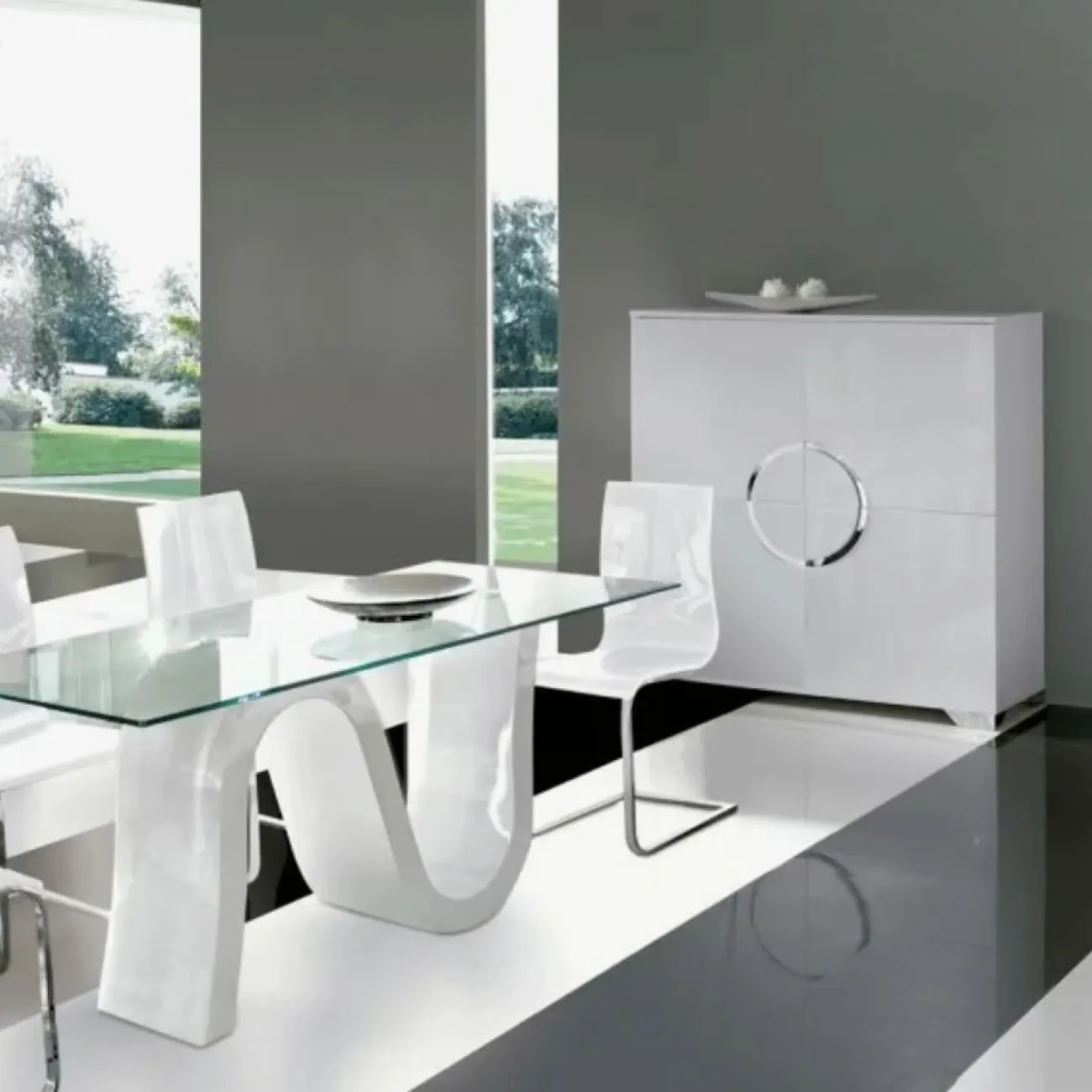 Комод W-744 белый ESF 