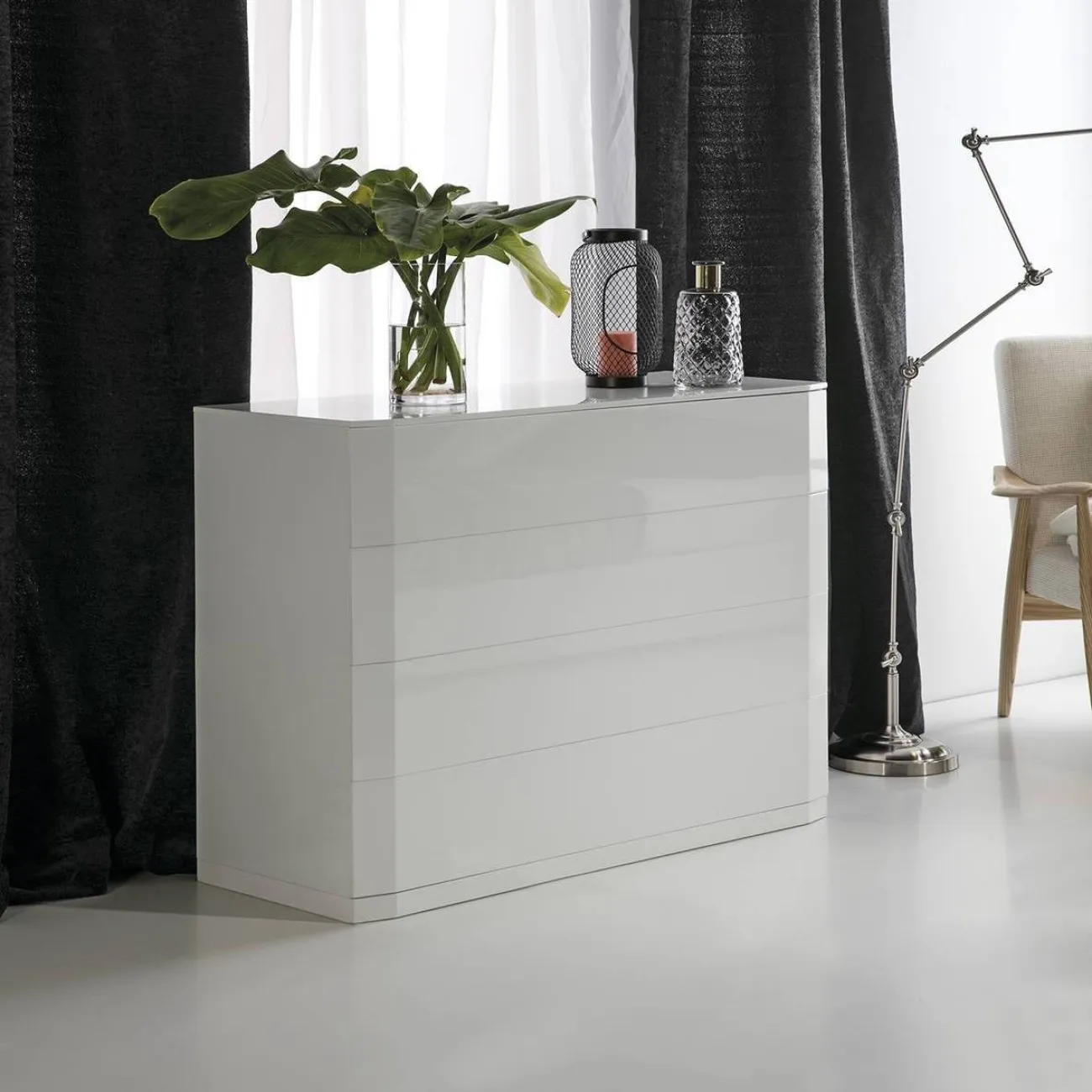 Комод горизонтальный С-102 белый ESF 