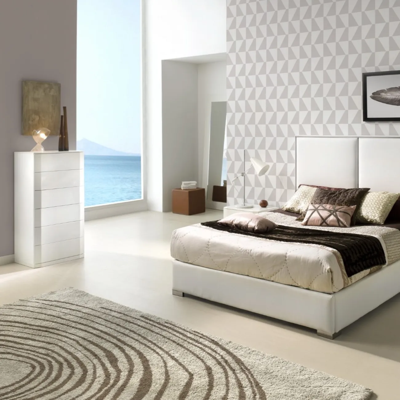 Комод вертикальный S-102 белый ESF Комод вертикальный S-102 белый ESF