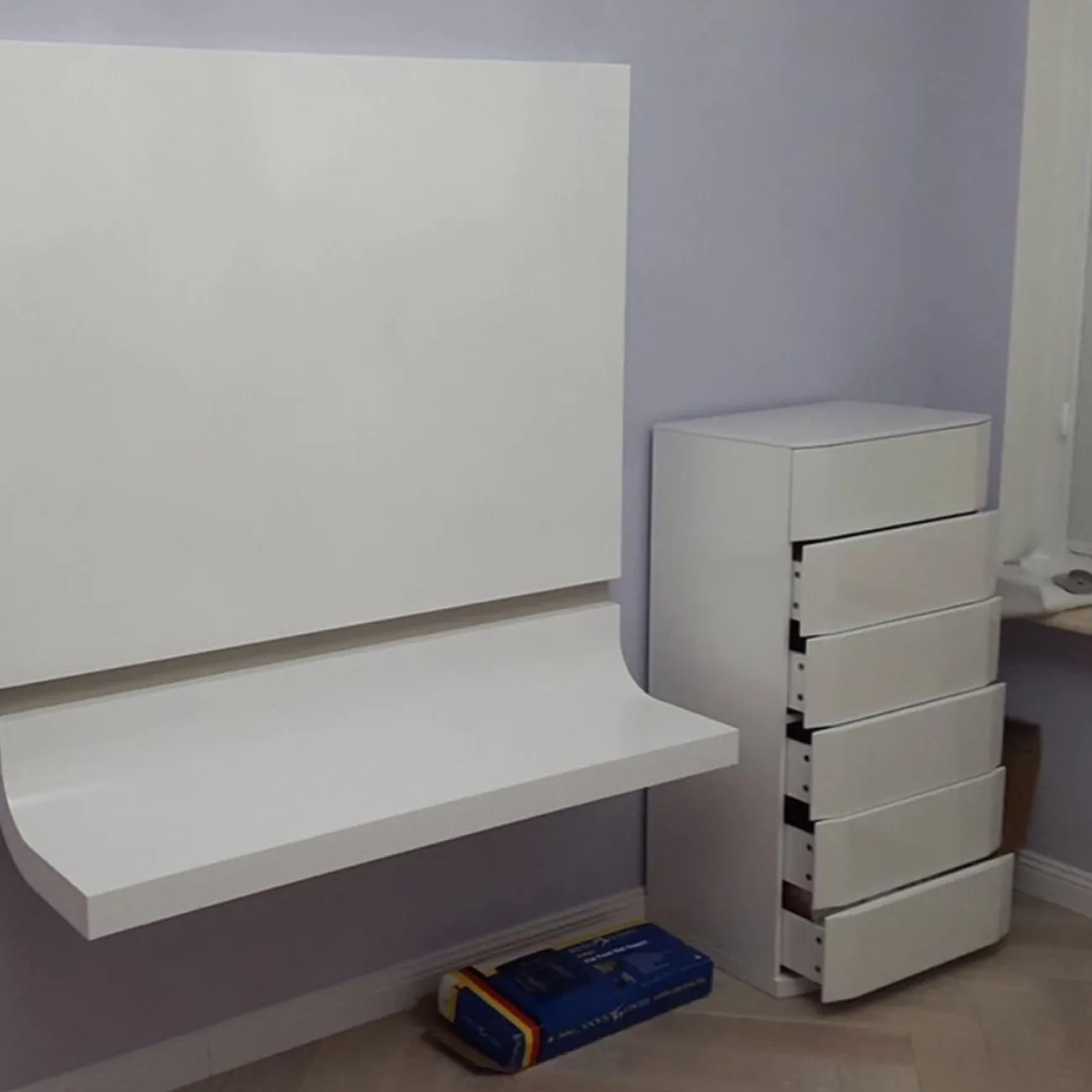 Комод вертикальный S-102 белый ESF Комод вертикальный S-102 белый ESF