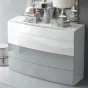 Комод горизонтальный FENICIA 910C белый/серый ESF