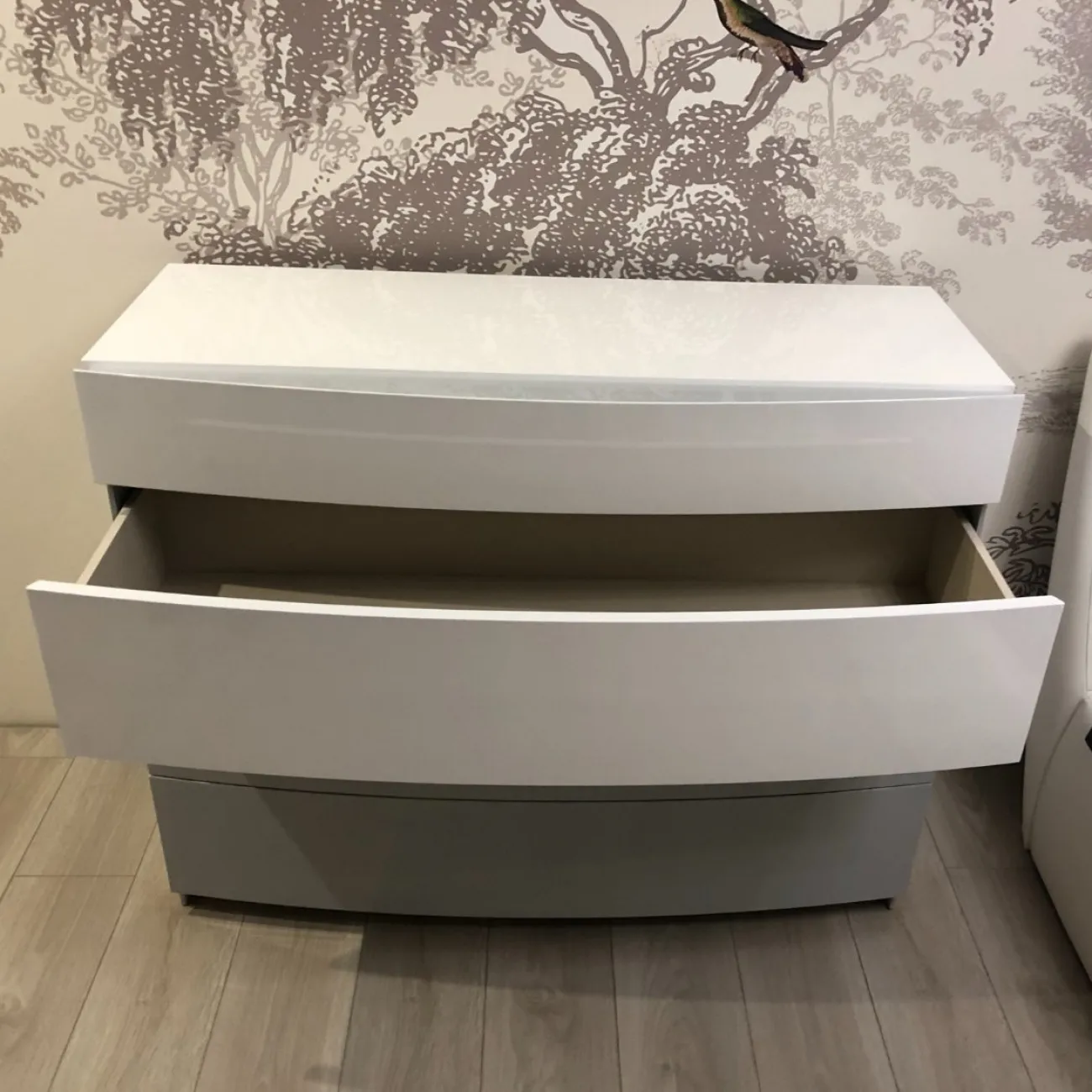 Комод горизонтальный FENICIA 910C белый/серый ESF