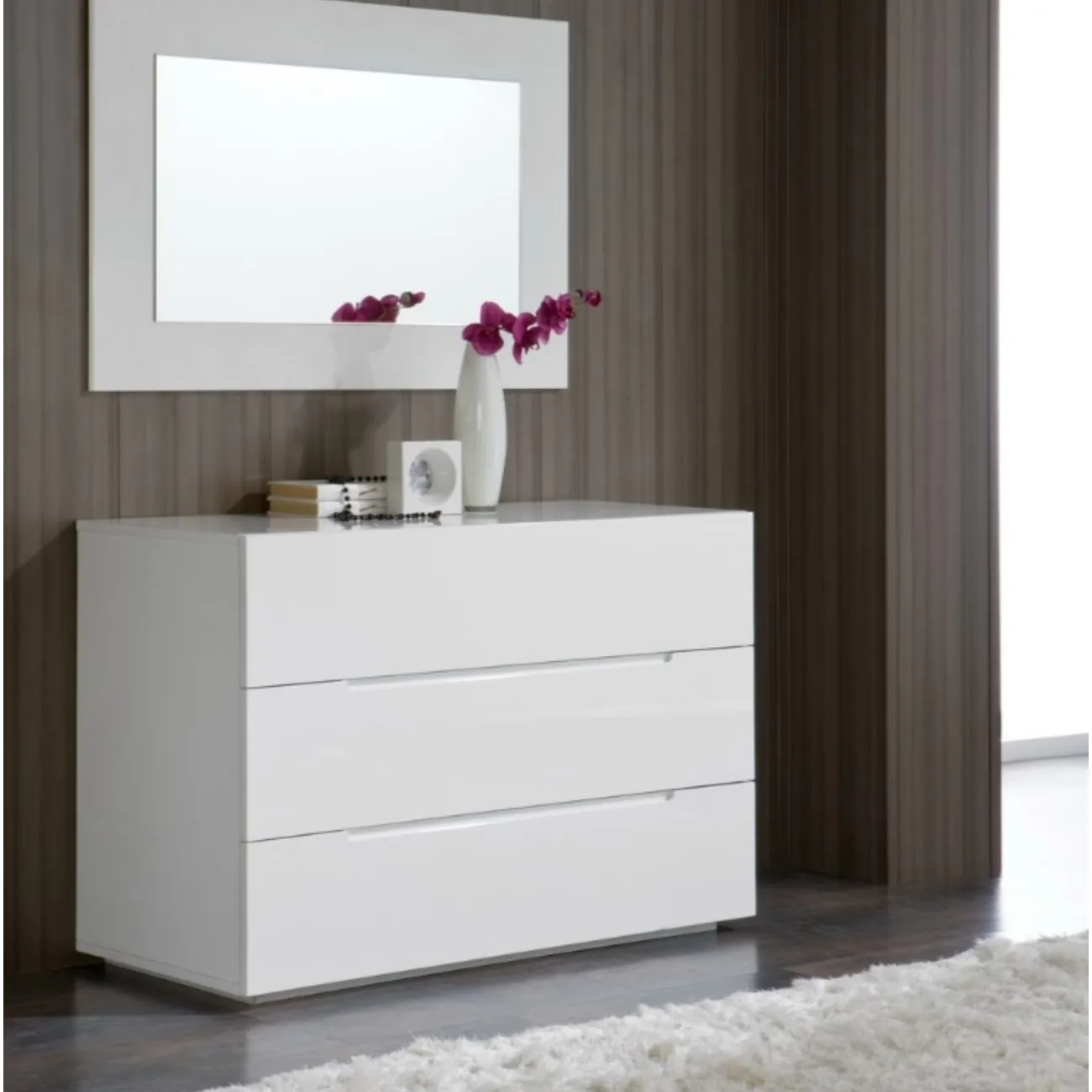 Комод горизонтальный С-100 белый ESF