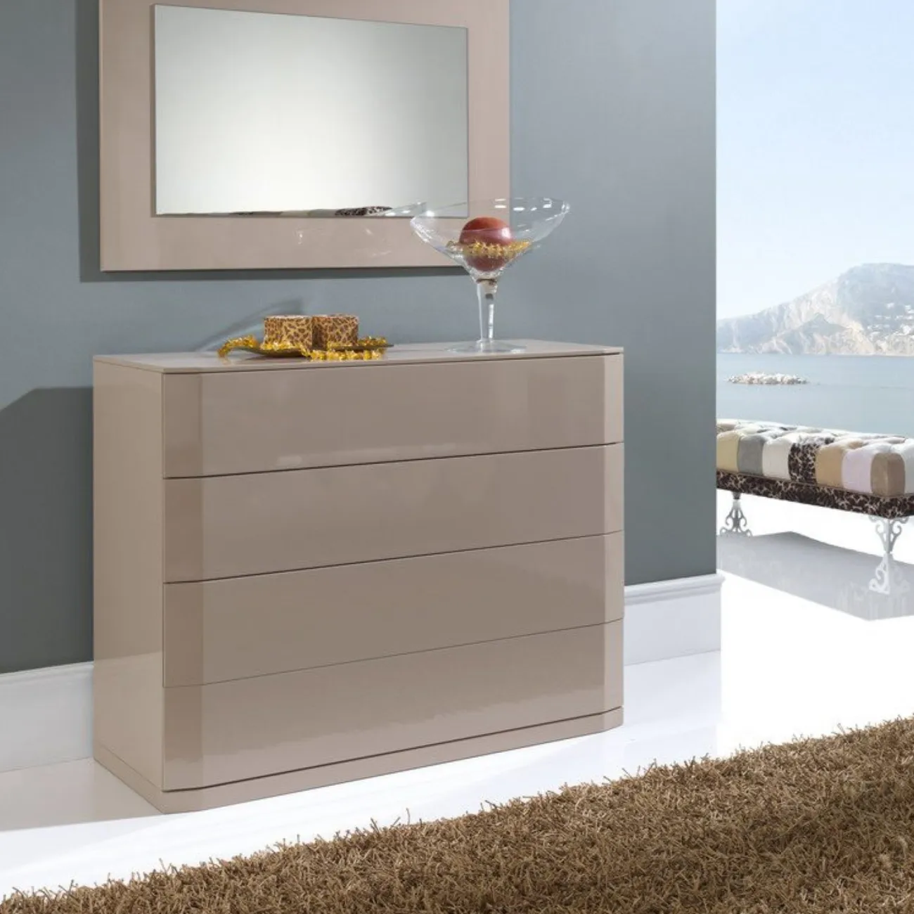 Комод горизонтальный С-102 мока ESF Комод горизонтальный С-102 мока ESF