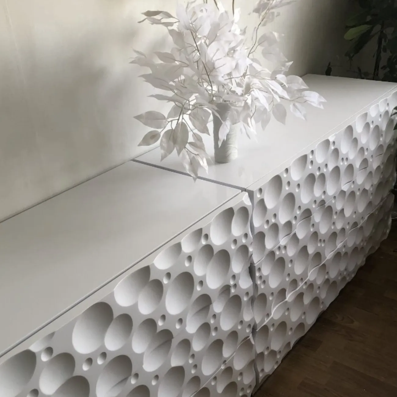 Комод горизонтальный С-150 белый ESF 