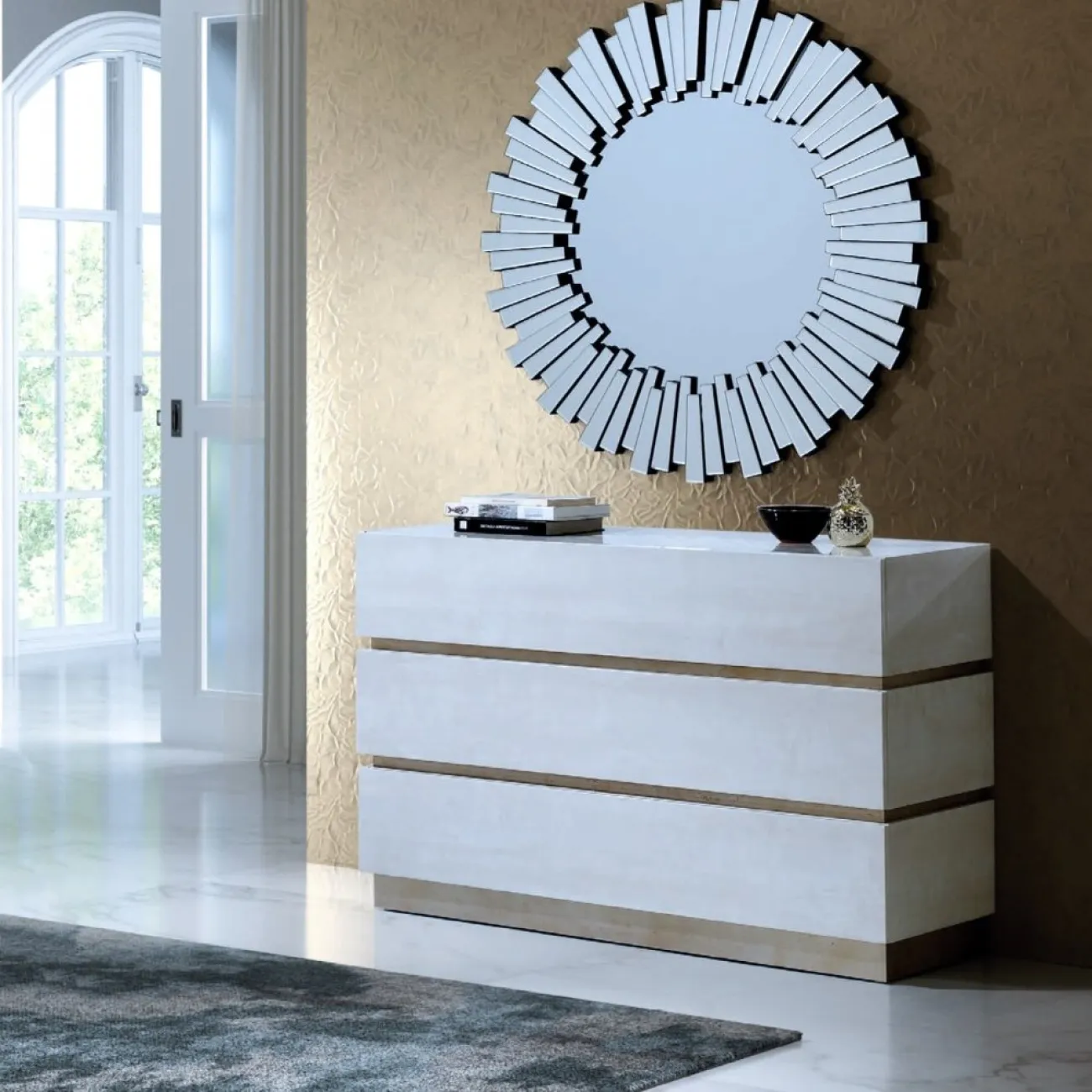 Комод горизонтальный С-151 бежевый ESF 