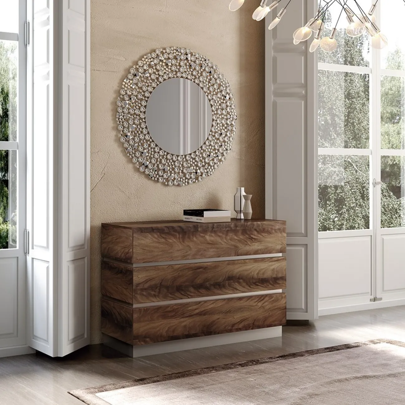 Комод горизонтальный С-151 орех ESF