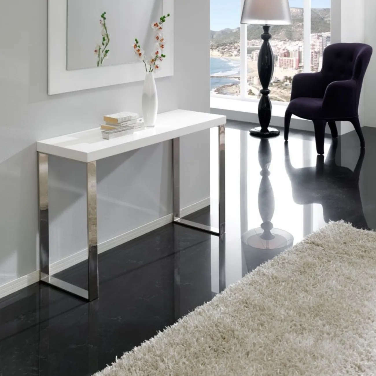 Консоль CON-02 белый ESF Консоль CON-02 белый ESF