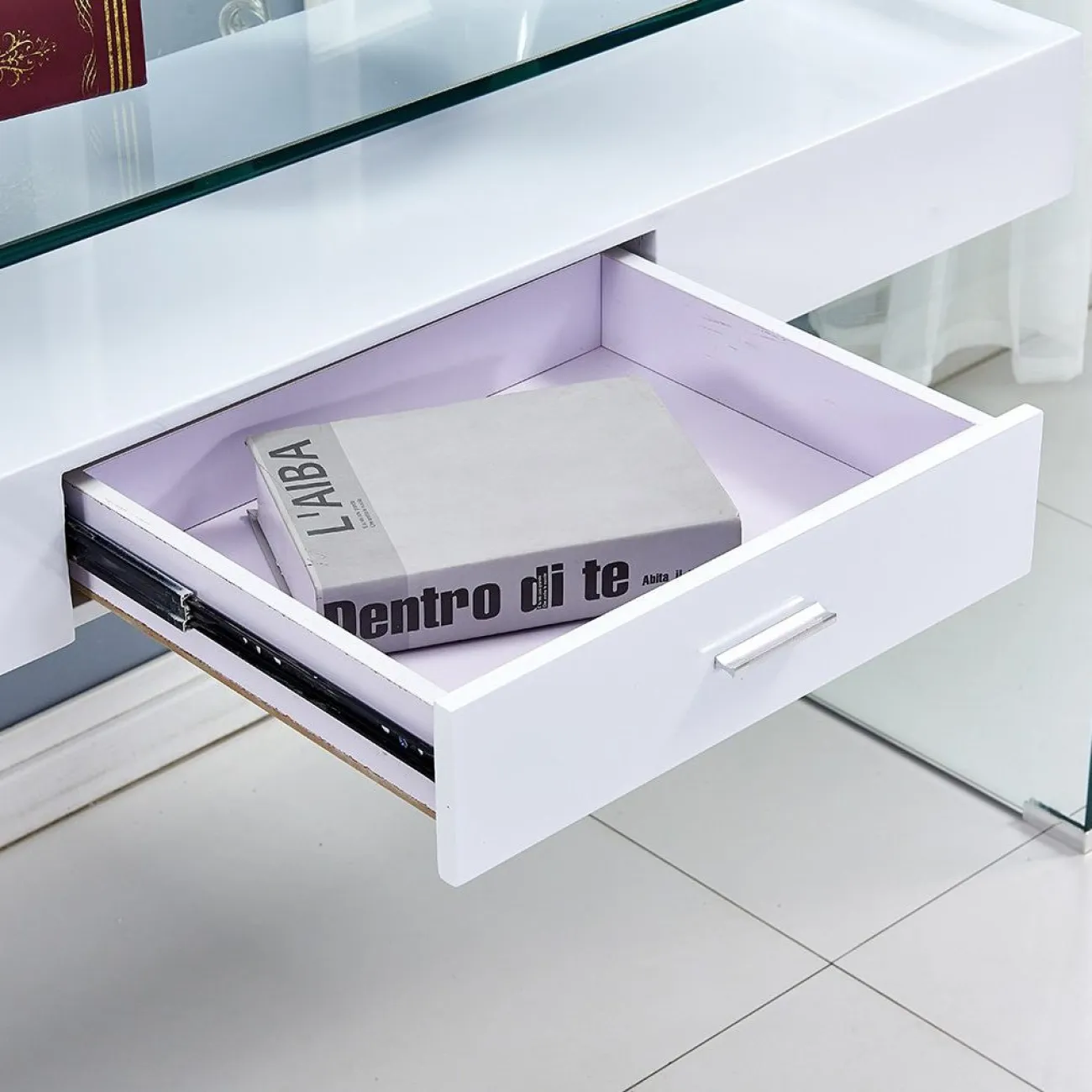 Консоль F-GW709 прозрачный/белый ESF