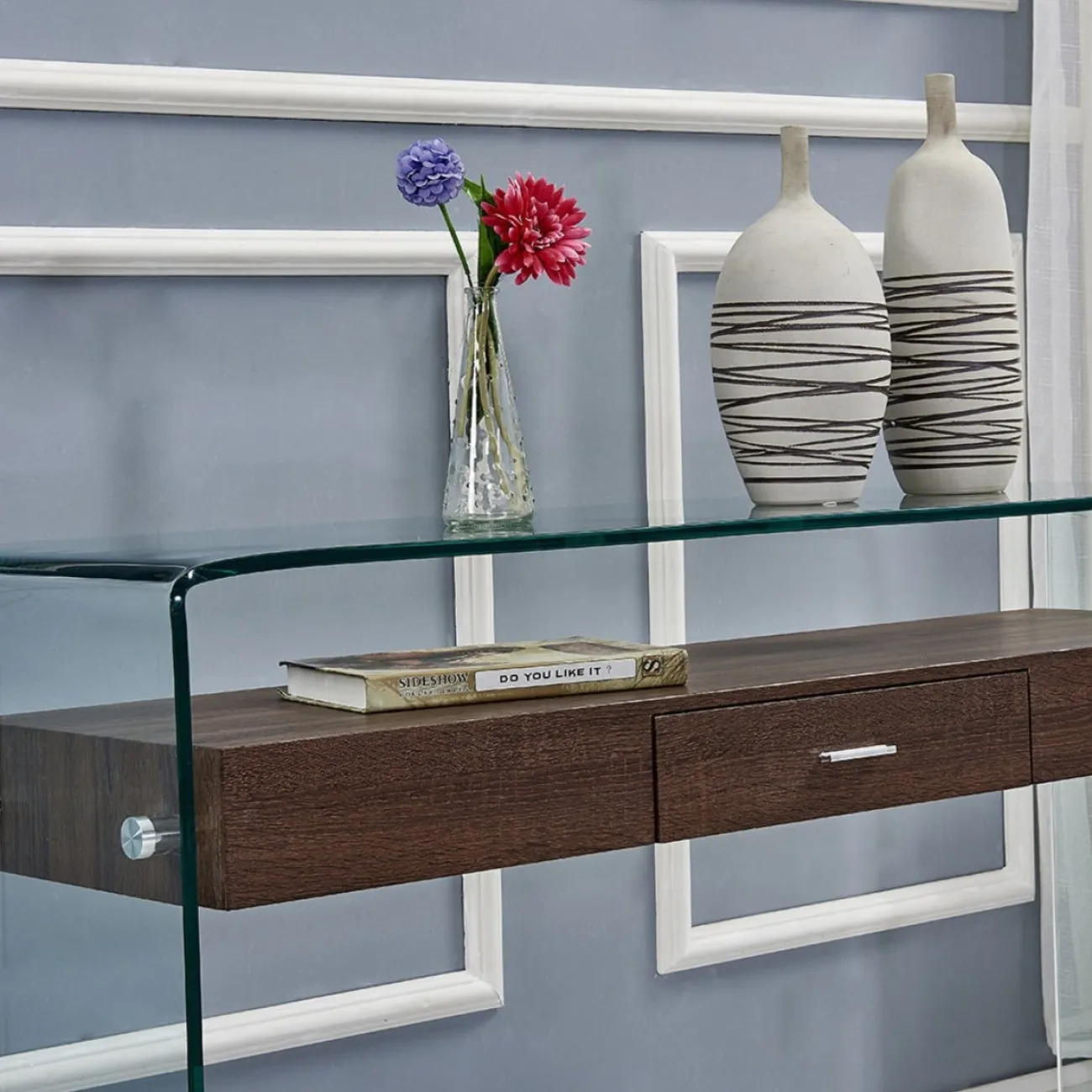 Консоль F-GW709 прозрачный/коричневый ESF