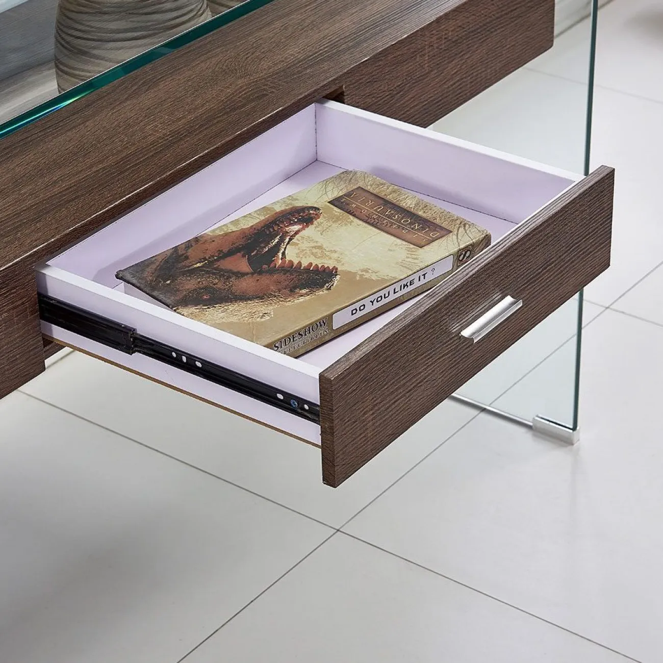 Консоль F-GW709 прозрачный/коричневый ESF