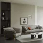Кресло ARTE NAPPA SF035 серый 6623-темно серый ESF 