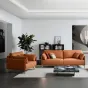 Кресло CALIFORNIA NAPPA SF002 коричневый 6606 ESF