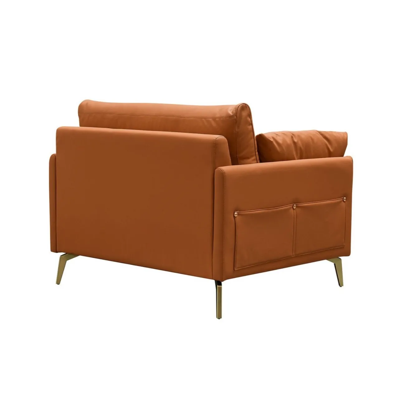 Кресло CALIFORNIA NAPPA SF002 коричневый 6606 ESF