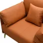 Кресло CALIFORNIA NAPPA SF002 коричневый 6606 ESF