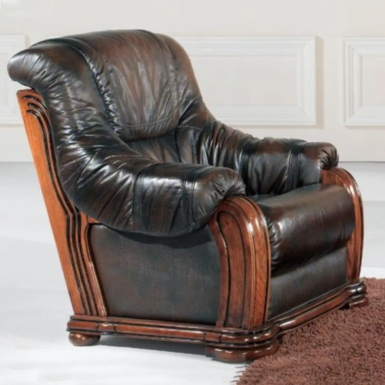 Кресло Castello коричневый ESF Кресло Castello коричневый ESF