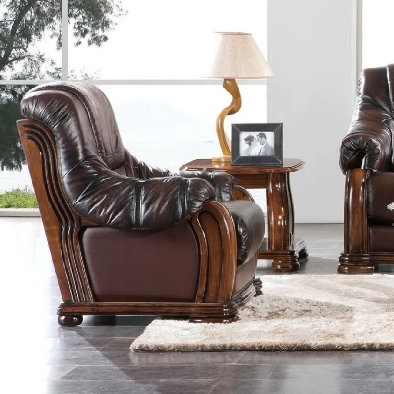 Кресло Castello коричневый ESF Кресло Castello коричневый ESF