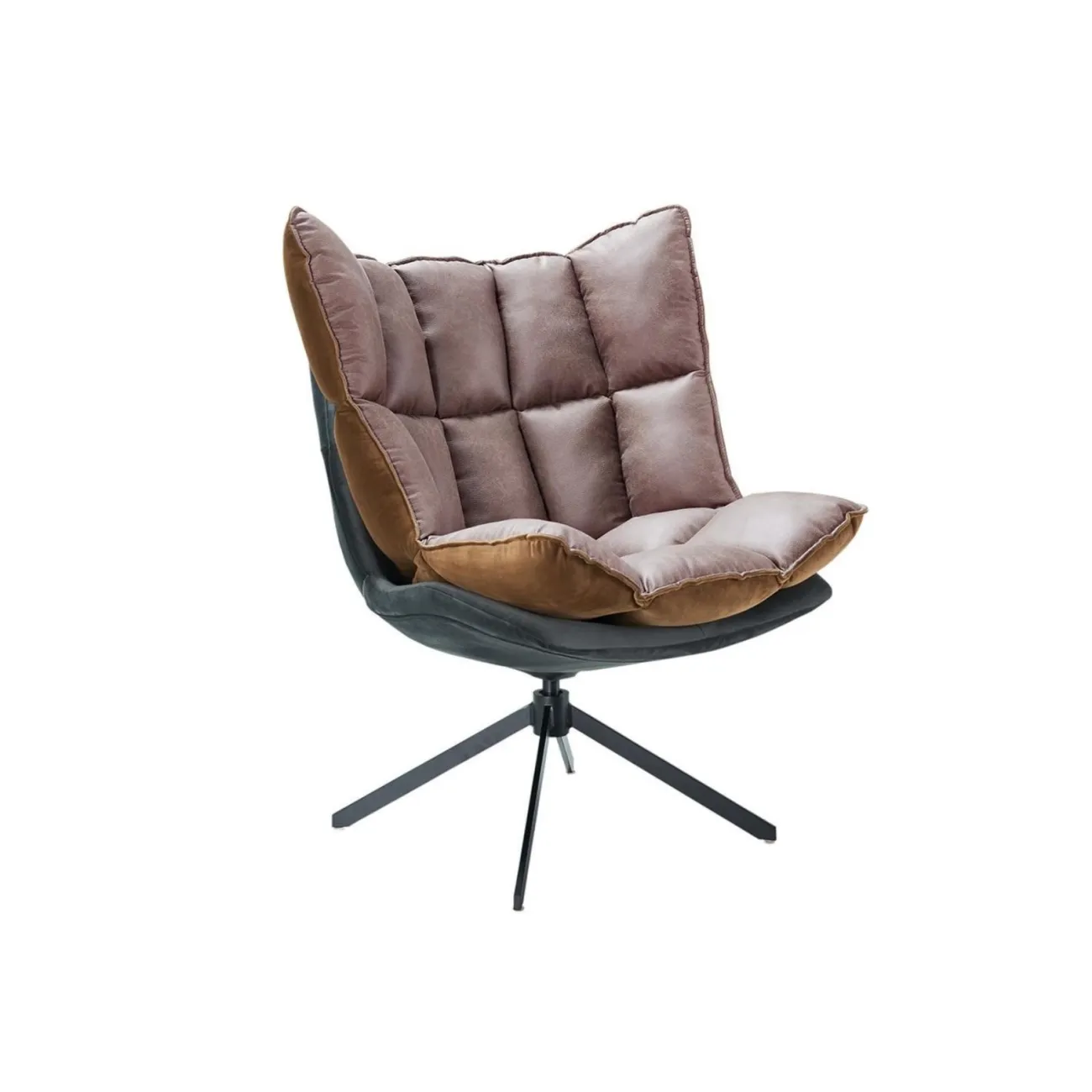 Кресло DC-1565F малое коричневый/серый ESF Кресло DC-1565F малое коричневый/серый ESF