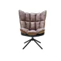 Кресло DC-1565F  малое коричневый/серый ESF