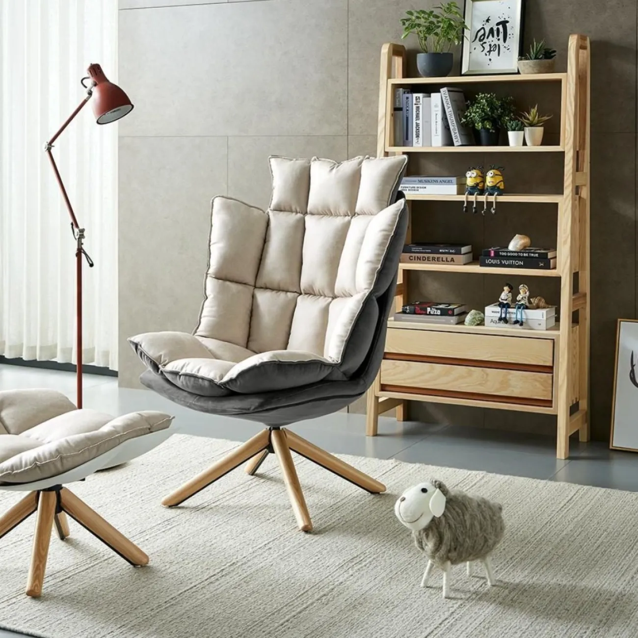 Кресло DС-1565C бежевый HE510-01B ESF Кресло DС-1565C бежевый HE510-01B ESF