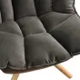 Кресло DС-1565C коричневый HE510-24B/серый ESF