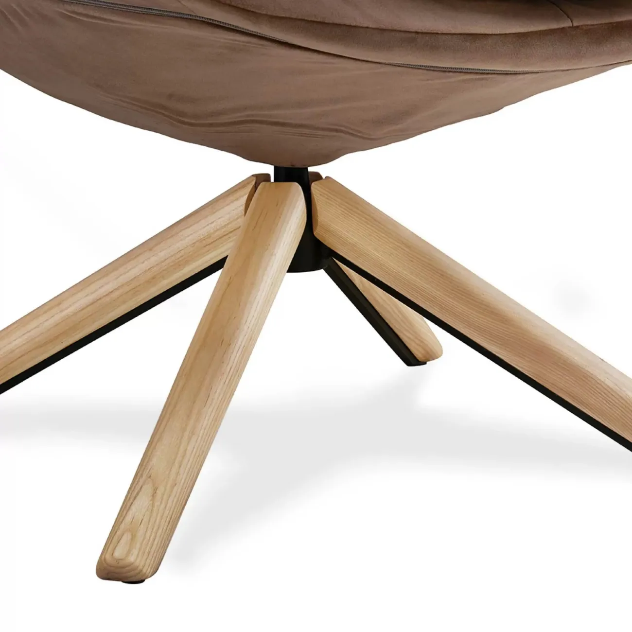 Кресло DС-1565C коричневый HE510-24B/серый ESF