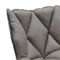 Кресло DС-1565D серый HE510-23B/ноги металл ESF