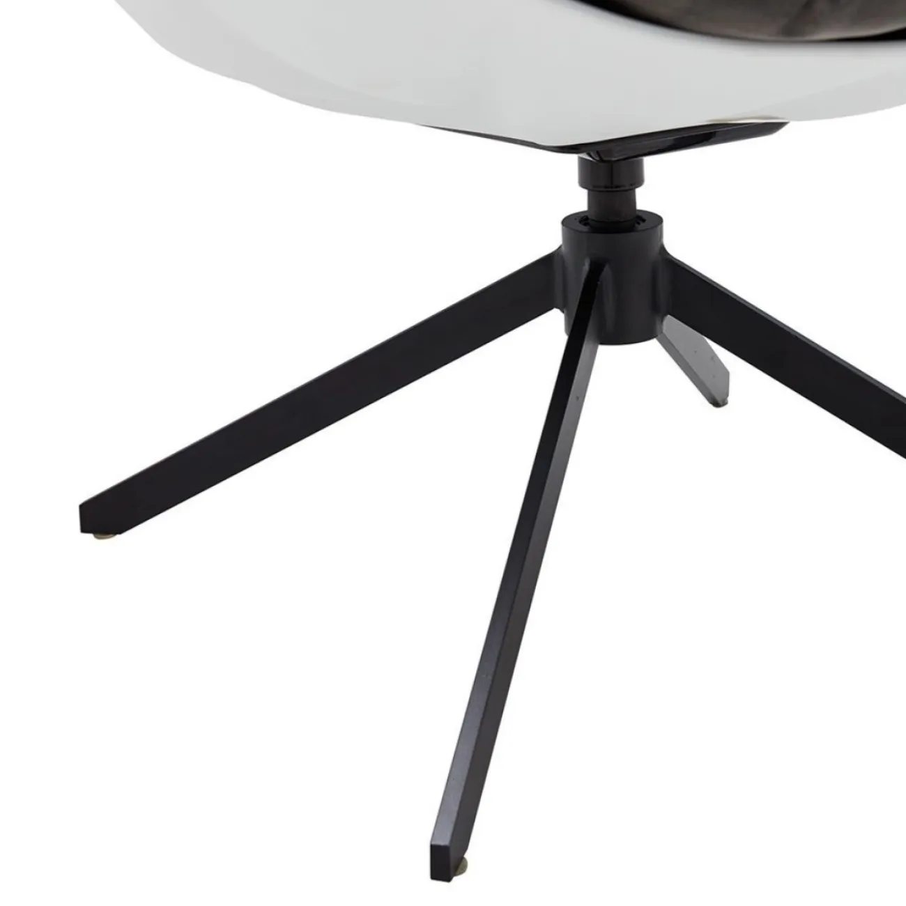 Кресло DС-1565D серый HE510-23B/ноги металл ESF