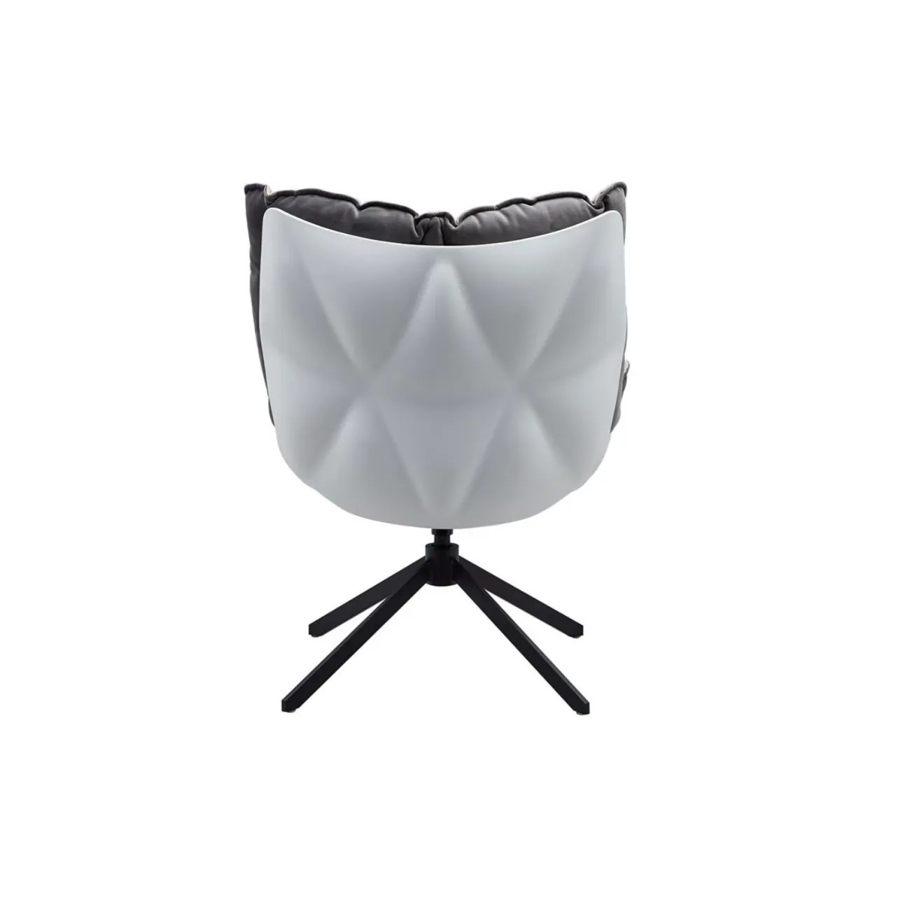 Кресло DС-1565D серый HE510-23B/ноги металл ESF