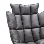 Кресло DС-1565G коричневый HE510-24B/ноги металл ESF