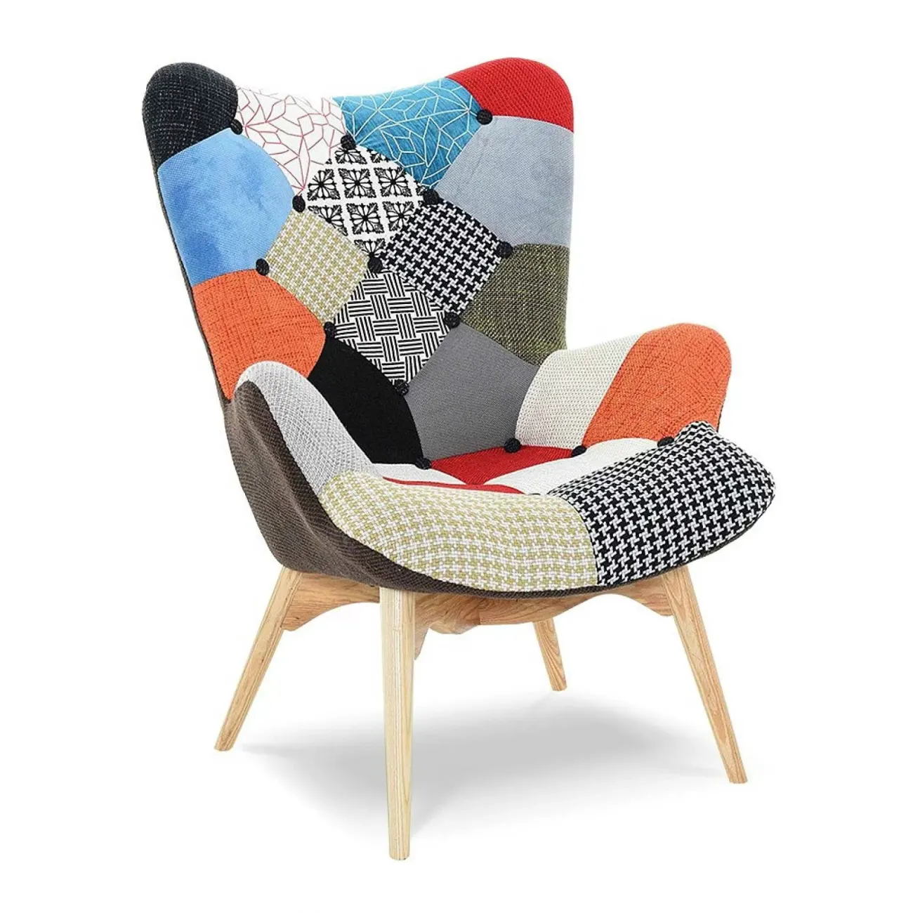 Кресло DС-917(P) лоскутный микс ESF 