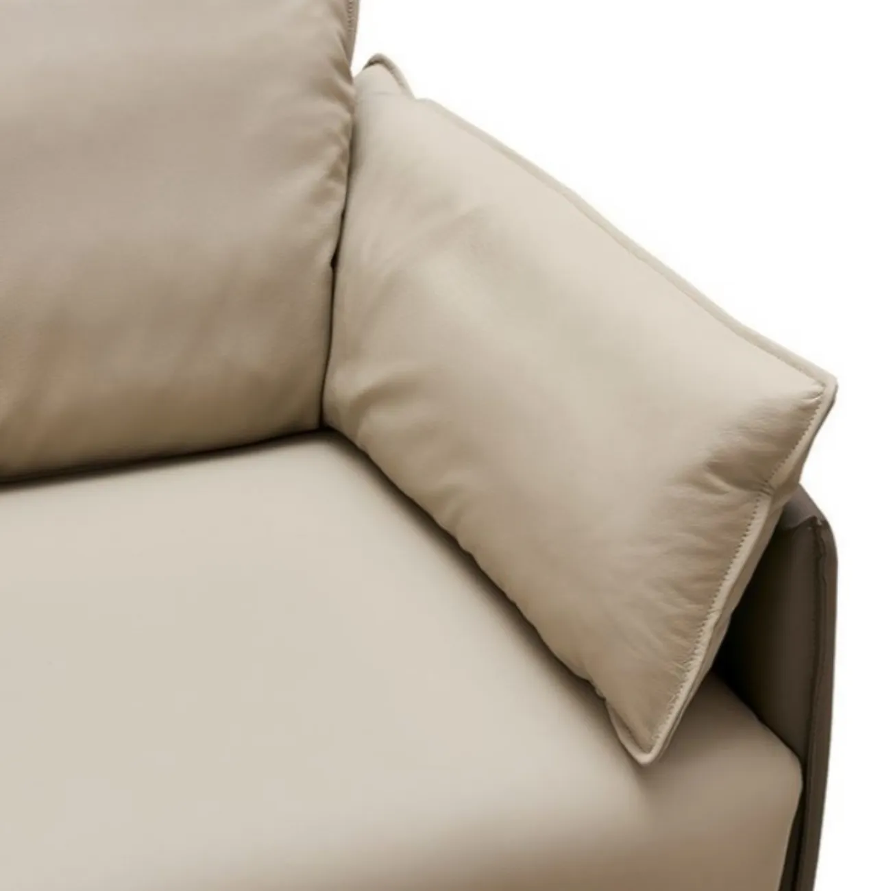 Кресло ELEGANTE NAPPA ELSF015 бежевый 6615-коричневый ESF