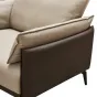 Кресло ELEGANTE NAPPA ELSF015 бежевый 6615-коричневый ESF