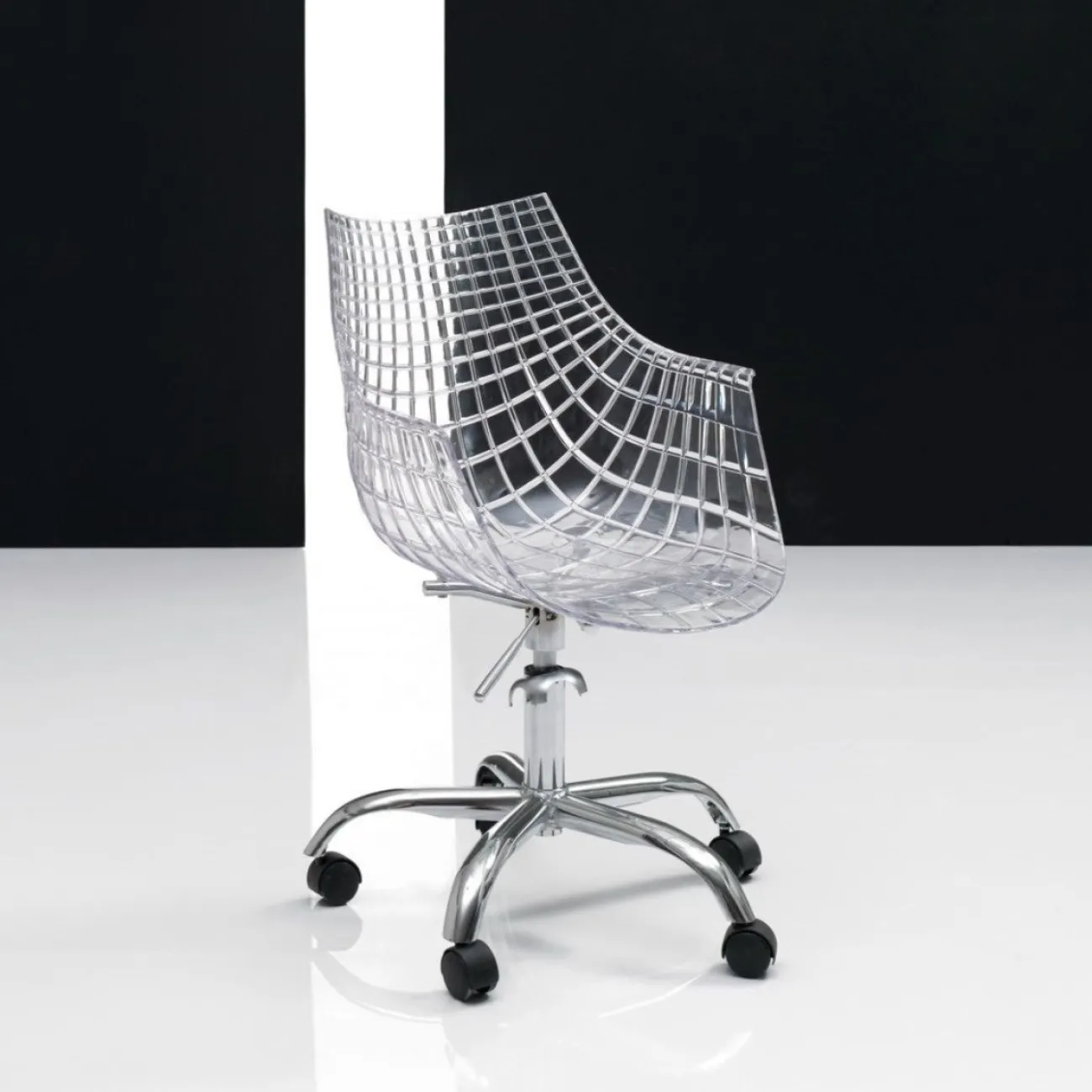 Кресло PC-107 прозрачный ESF Кресло PC-107 прозрачный ESF