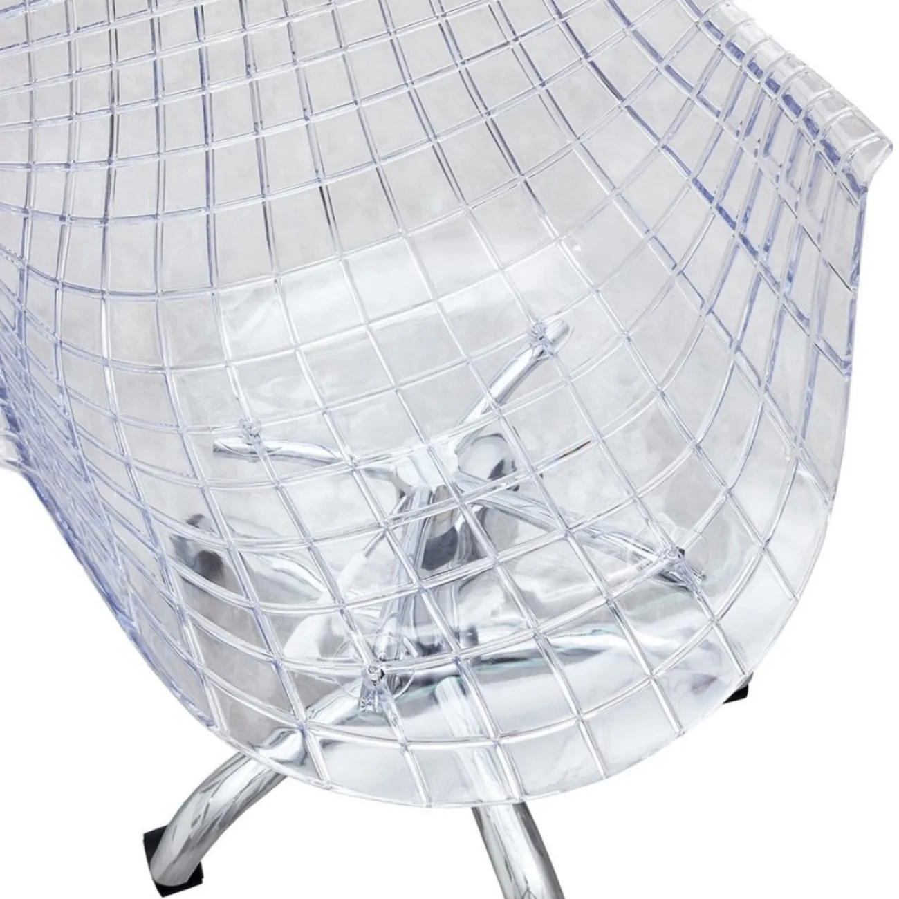 Кресло PC-107 прозрачный ESF Кресло PC-107 прозрачный ESF