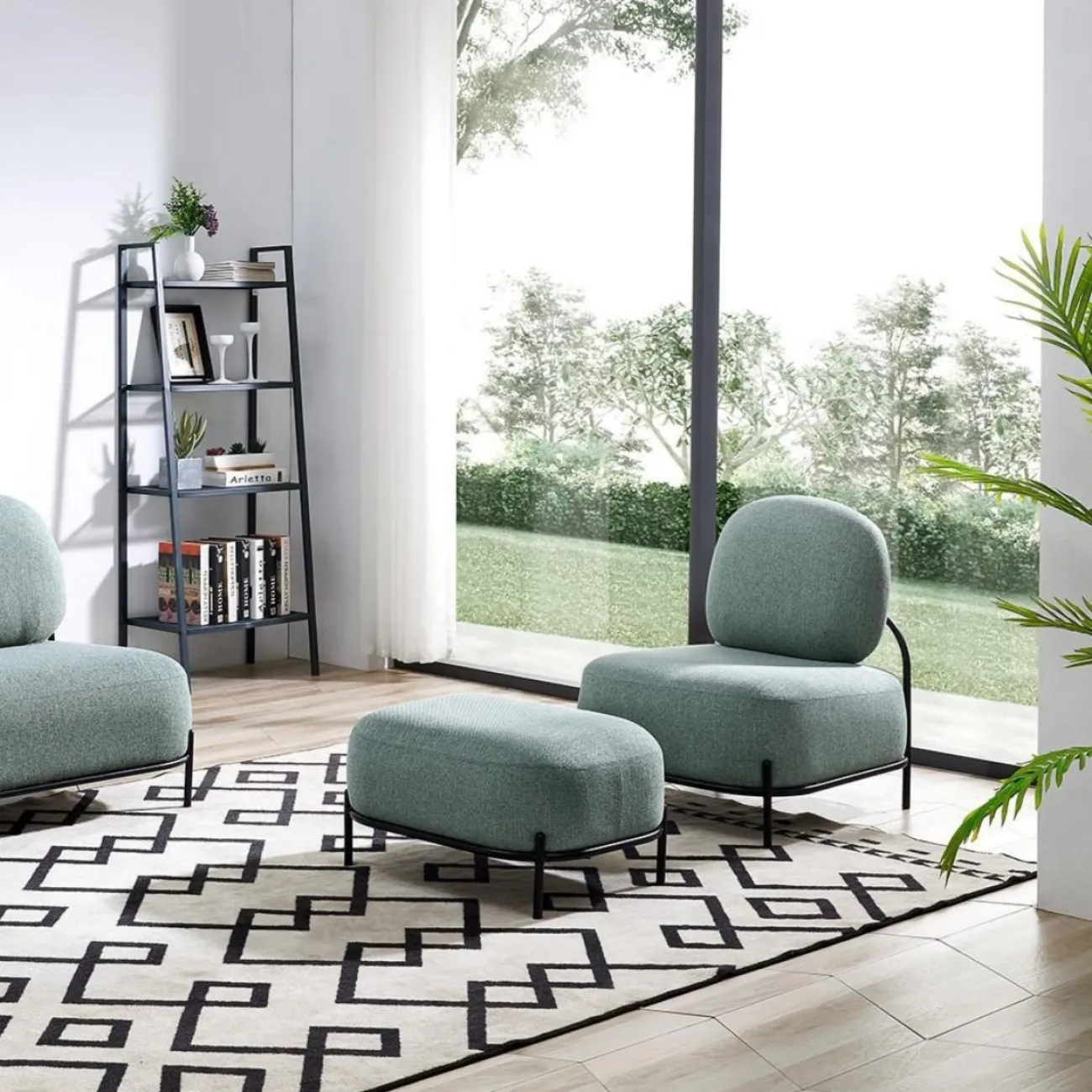 Кресло SOFA 06-01 зелёный A652-26 ESF