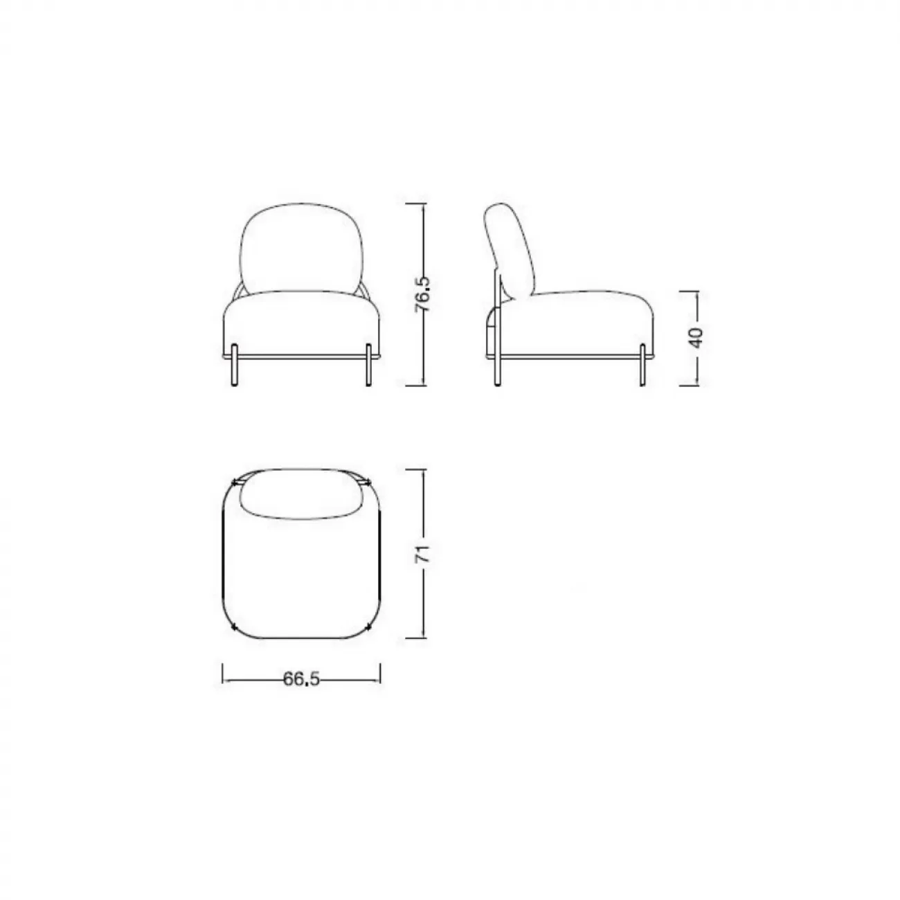 Кресло SOFA 06-01 зелёный A652-26 ESF