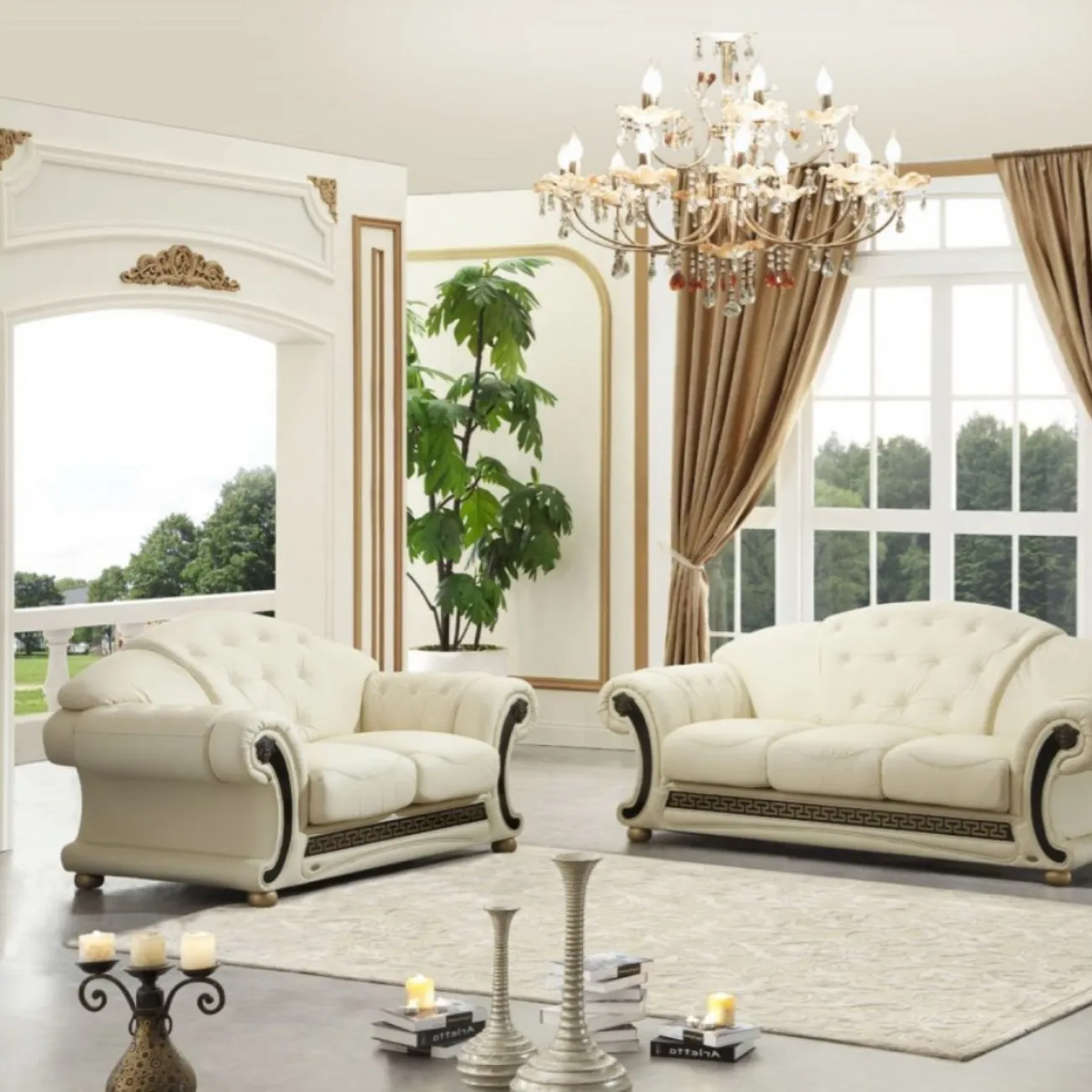 Кресло Versace белый (VERSUS) ESF Кресло Versace белый (VERSUS) ESF