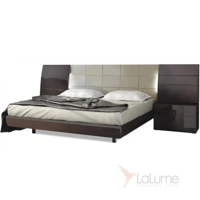 Кровать FENICIA 511 BARCELONA (160 х200) шоколад ESF