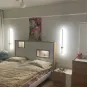 Кровать FENICIA 611 (160 х200) с подсветкой, 2 тумбочки, комод, зеркало  ESF 