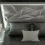 Кровать FRANCO KIU 1243 (180 х200) белый ESF 