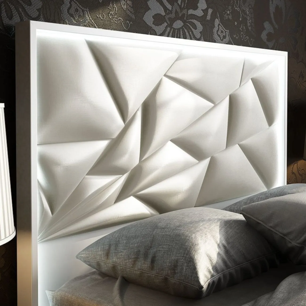 Кровать FRANCO KIU 1243 (180 х200) белый ESF 