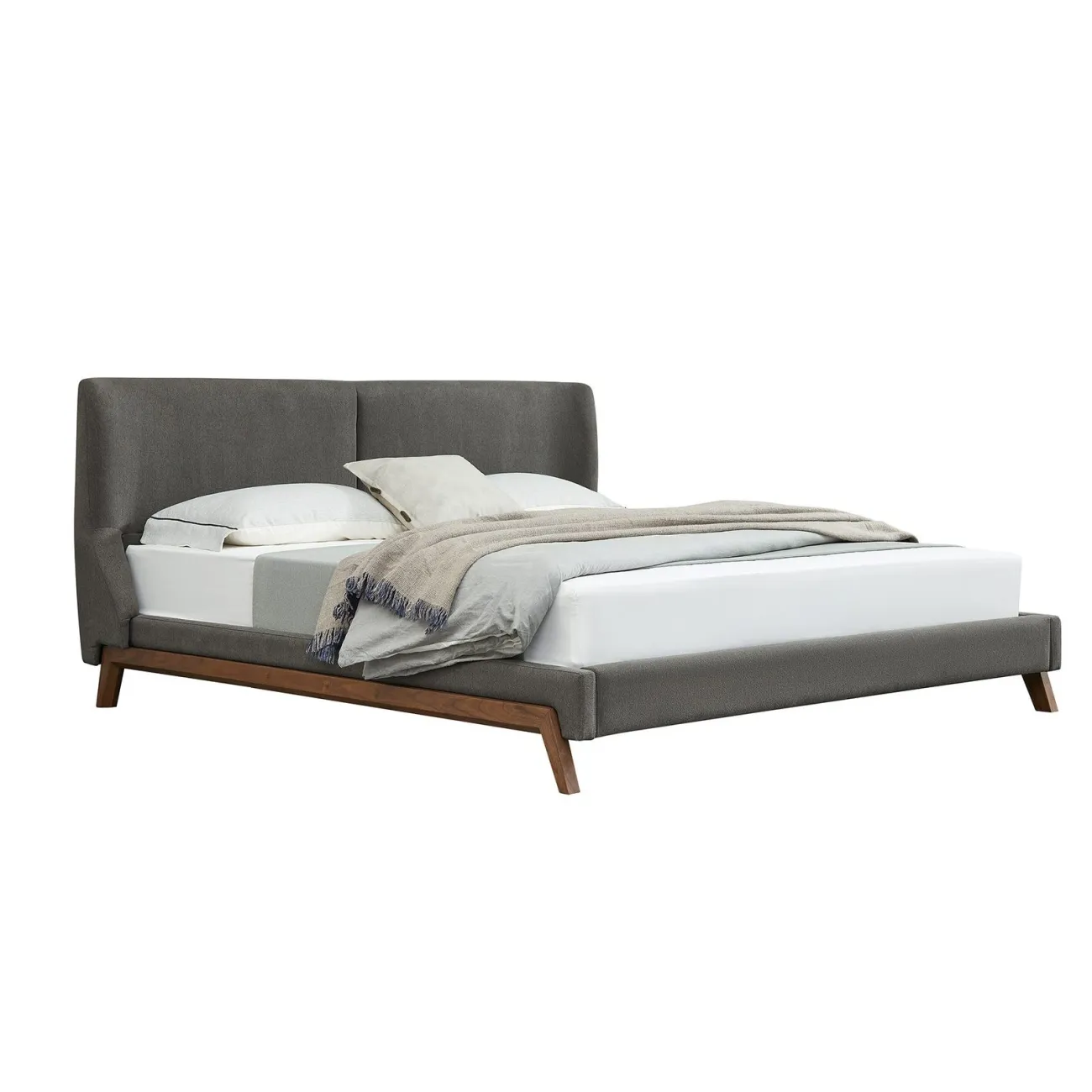 Кровать GC1705 (160-200) темно серый FA905-33 ESF