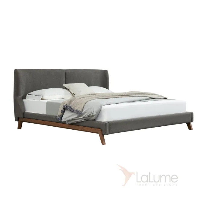 Кровать GC1705 (180-200) темно серый FA905-33 ESF 