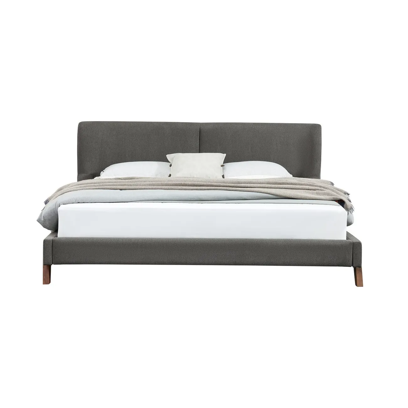 Кровать GC1705 (180-200) темно серый FA905-33 ESF 