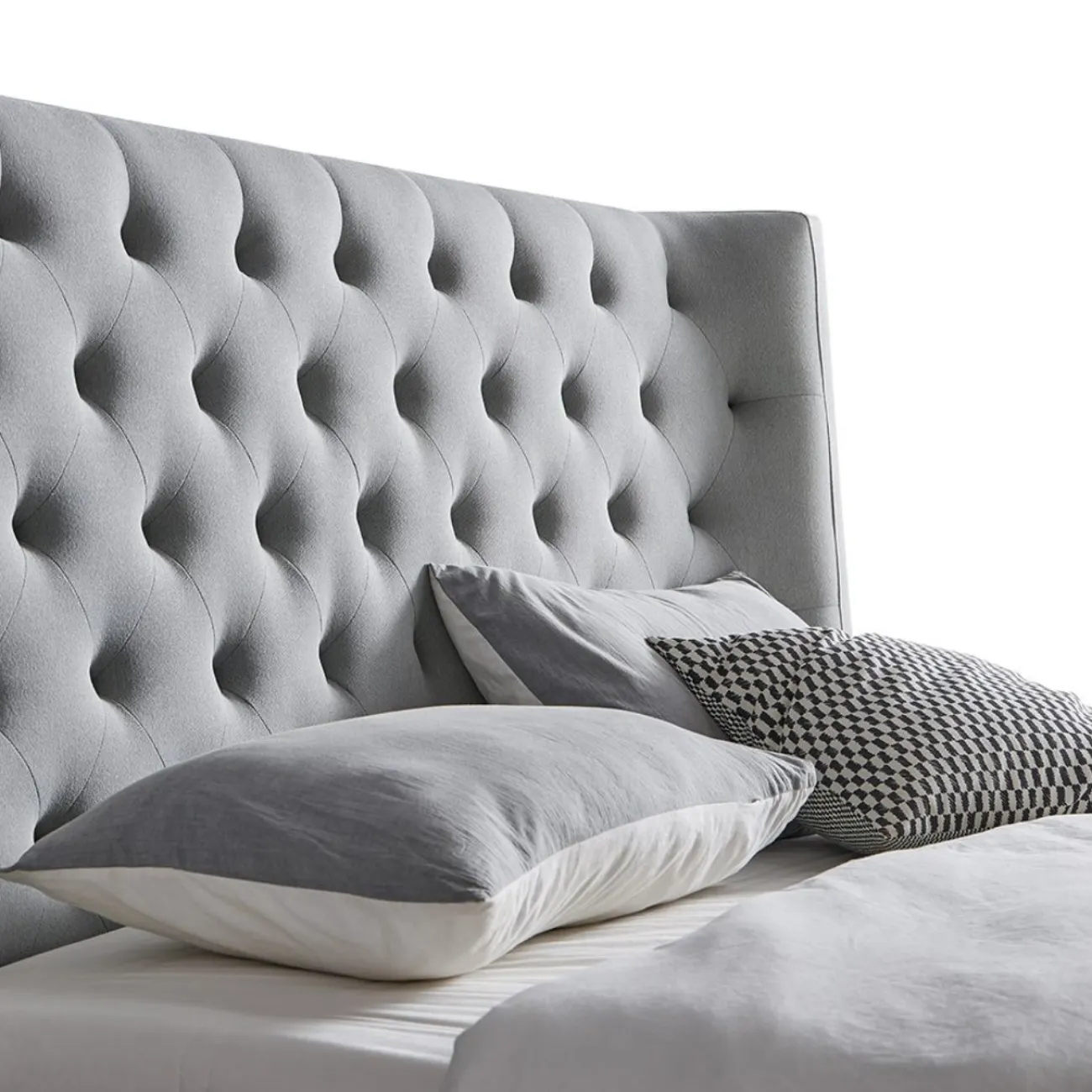 Кровать GC1726 (160-200) серый FA905-31 ESF