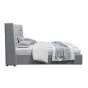 Кровать GC1726 (180-200) серый FA905-31 с ящиком для белья ESF
