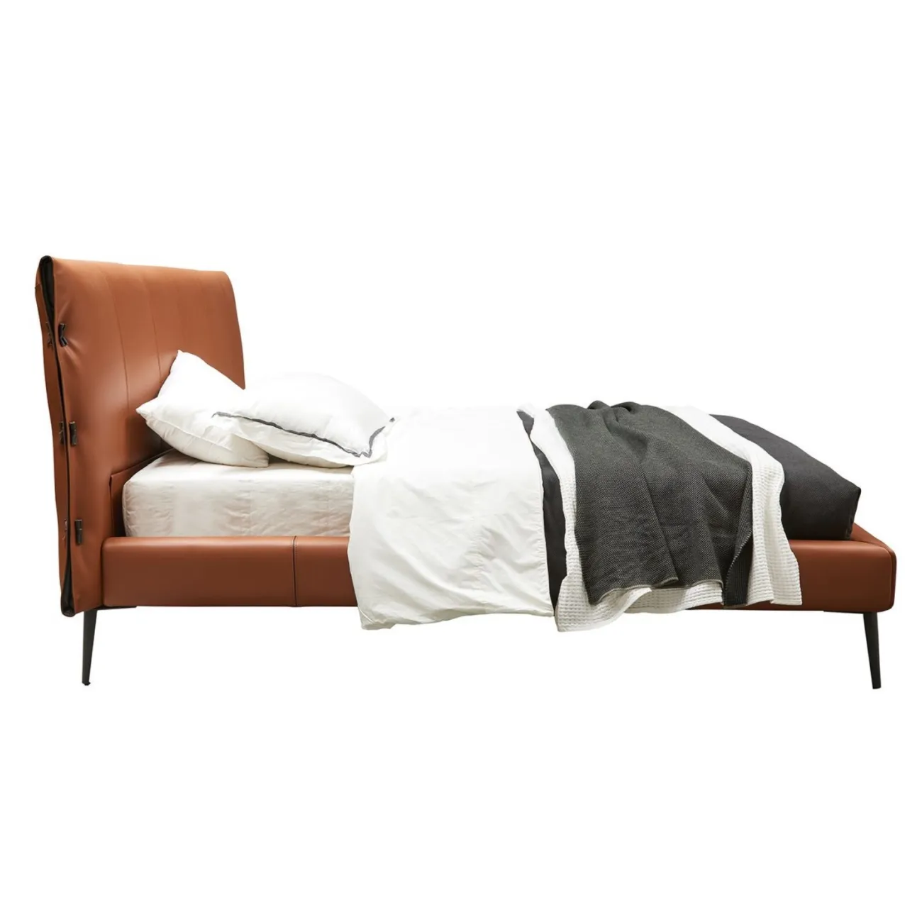 Кровать GC1727 (160-200) коричневый PC019-8095 ESF