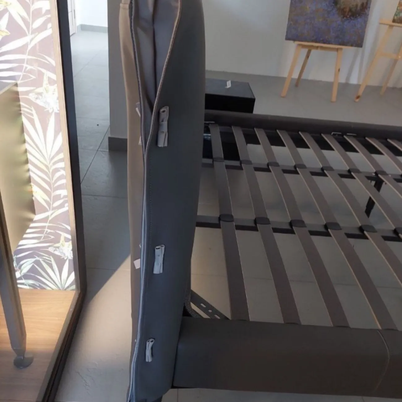 Кровать GC1727 (180-200) графит PC019-4099/SA110 ESF